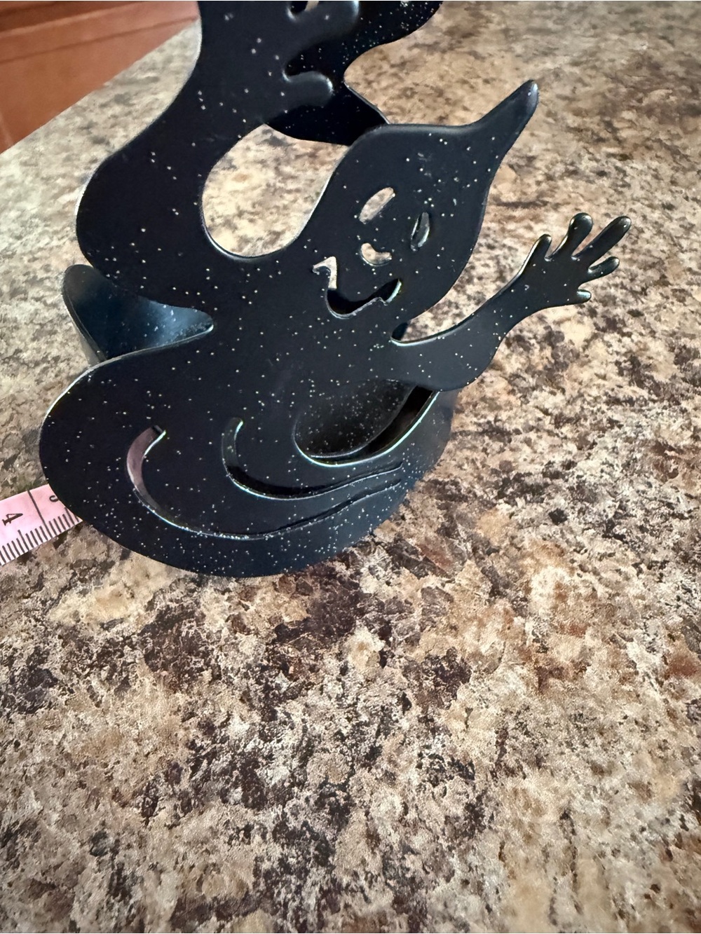 PartyLite Ghost Candle Holder Shadow Dancer Halloween Decoration - Picture 3 of 5